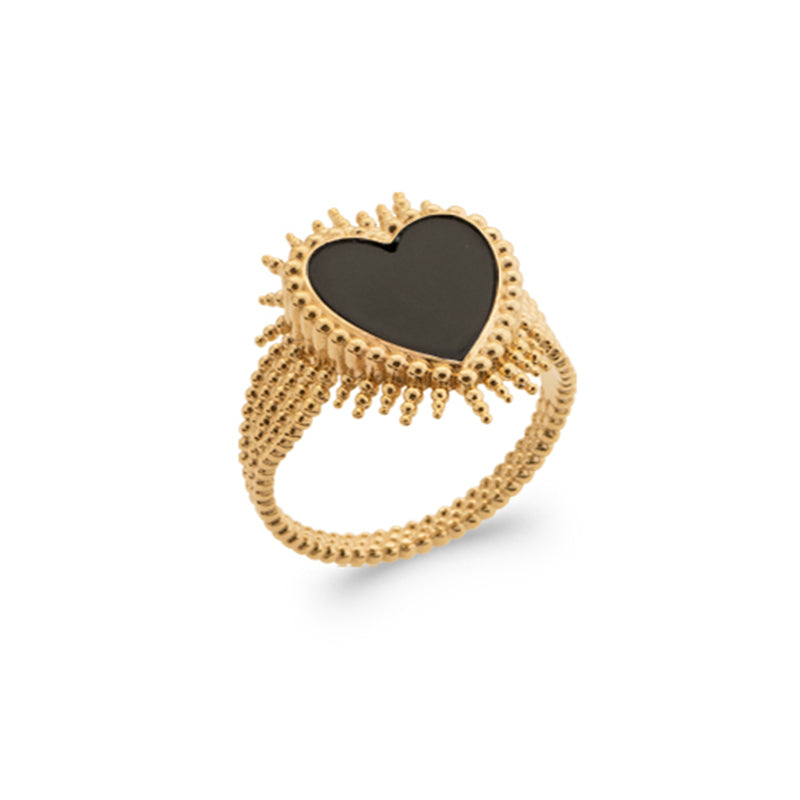 heart-shaped ring