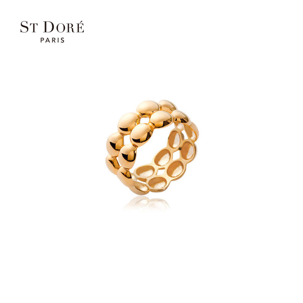 gold coin series ring