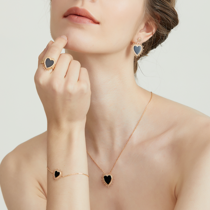 heart-shaped bracelet