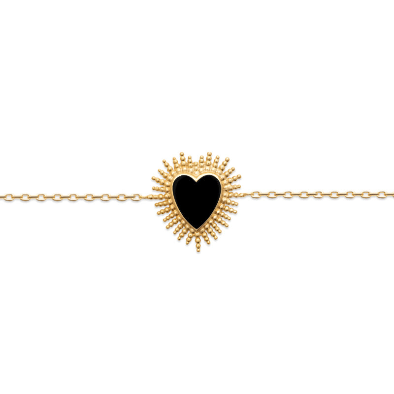 heart-shaped bracelet