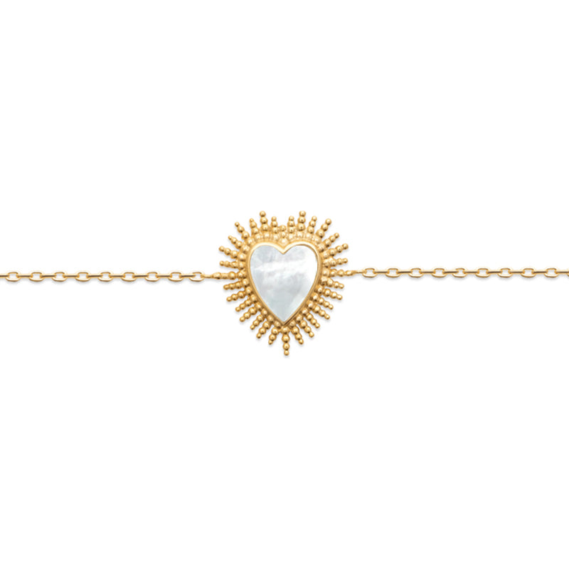 heart-shaped bracelet